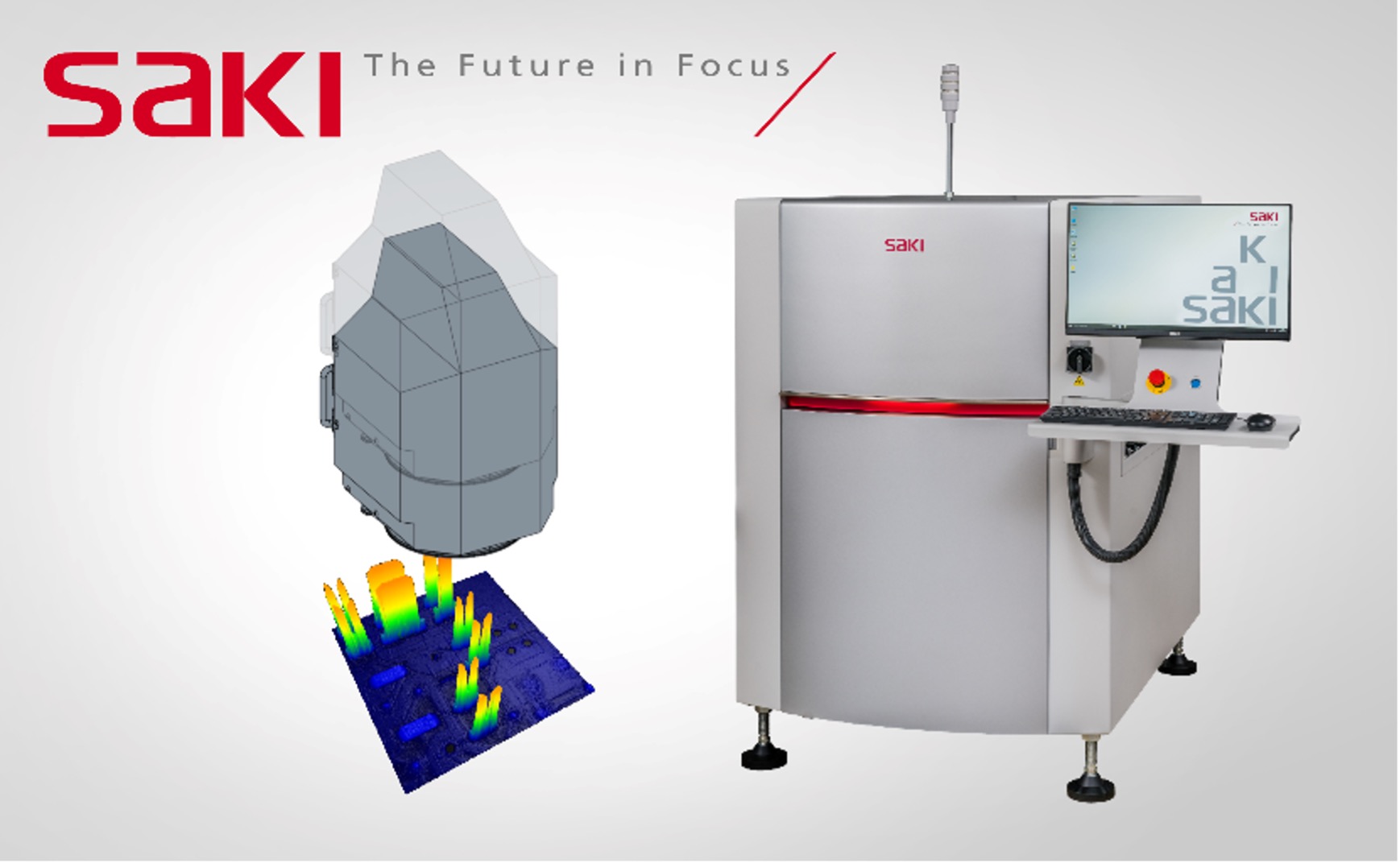 3D AOI, SPI and AXI solutions including its innovative Z-Axis optical head